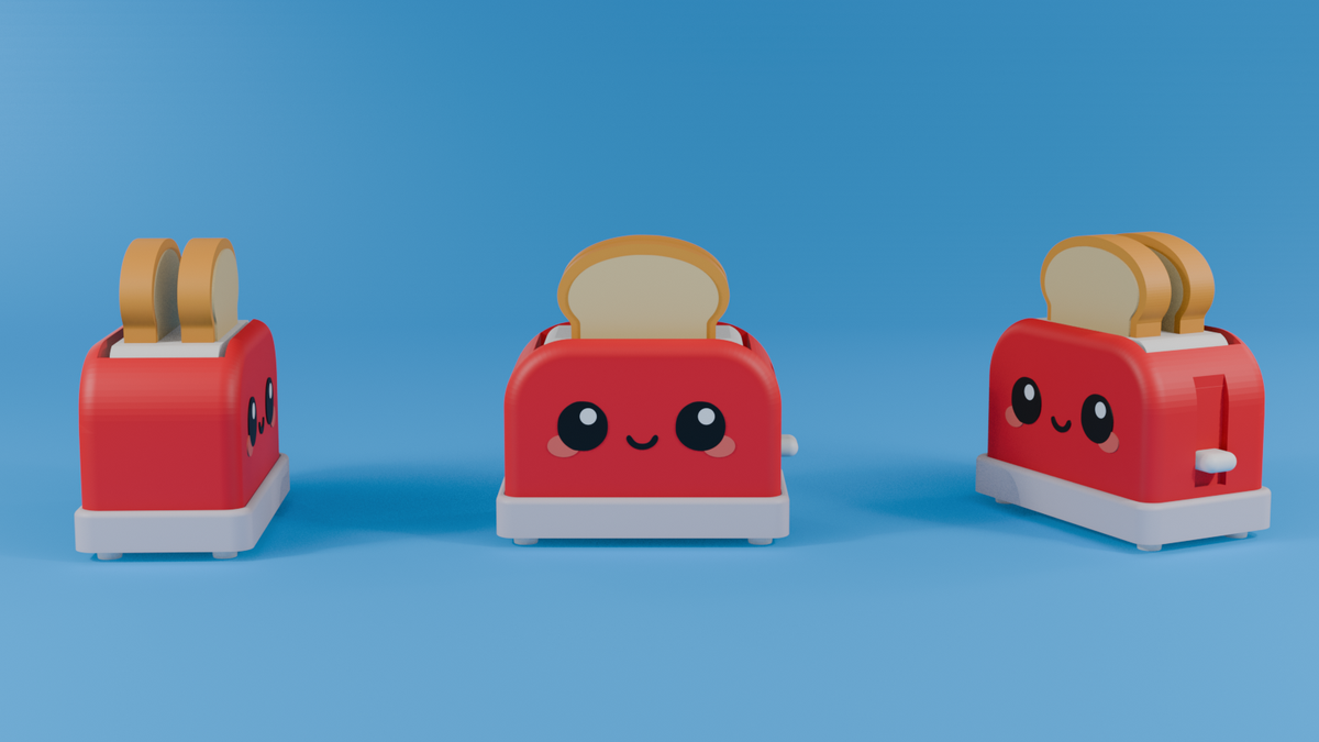 Kawaii Toaster Clicker